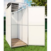 Дачный душ 2х1 или 1х1. Бак от 55 до 200 литров с подогревом и без. Доставка . - код товара №10-18 фото