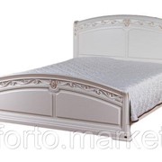 Двуспальная кровать МиК Кровать Валенсия C05 n002790, цвет Белый, длина 200 см., ширина 160 см.