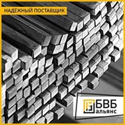 Квадрат стальной 50,0х50,0 Ст20 ГОСТ 2591-2006 L=4-6 м фотография