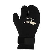 Перчатки Перчатки трехпалые BS Diver "PROFESSIONAL BOAT" 7mm р. M, L, XL