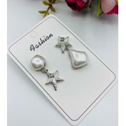 Серьги женские стильные со звездами фото