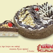 Бисквитно-ореховый торт Шоколадно-горіховий от производителя фото