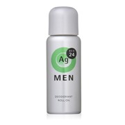 Shiseido Ag Deo 24 MEN Deodorant Rolll On Мужской роликовый дезодорант с ионами серебра, 60мл, с цитрусовым ароматом