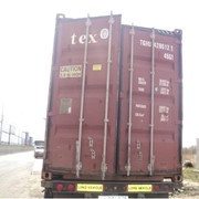 Морской контейнер 40 футов HC 2,9м. (тонн) Доставка по Украине не дорого фото