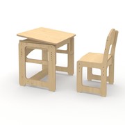 Комплект мебели “ЭНДИ“, парта+стул регулируемые фото