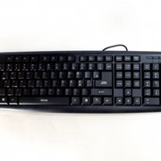 SLIM Qmax USB клавиатура, Цвет: Чёрный фотография