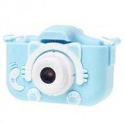 Детский фотоаппарат Clever Toys Fcamcat (голубой) фотография