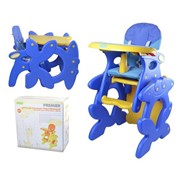 Детский стульчик-трансформер Baby Tilly BT-HC-0010 BLUE PREMIER