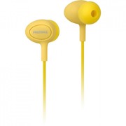 Наушники HF RM-515 Yellow (mic + button call answering) Remax (42266) фотография