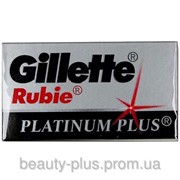 Gillette Rubie Platinum Plus двусторонние лезвия Platinum, 5 шт