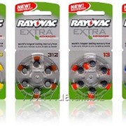 Батарейки Rayovac для слуховых аппаратов фото