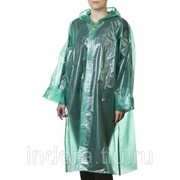 Плащ-дождевик STAYER MASTER, материал - полиэтилен, универсальный размер, зеленый цвет фотография