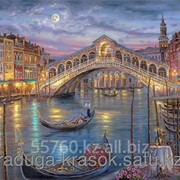 Картина стразами Ночная Венеция 40х60 см фотография