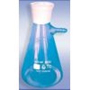 Колба с тубусом (Бунзена) исп.2 с взаимоз. конусом, 100мл, 19/26, ТС 200819 фото