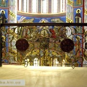 Церковная ковка Перила Собора Александра Невского фотография