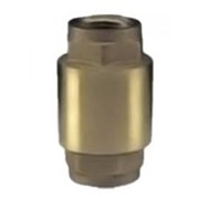 Кран шаровой FF brass check valve