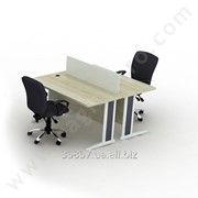 Стол Emin L Ikili Workstation, код 610-00-20 фотография