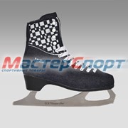 Коньки фигурные Fashion Jeans Blue фото