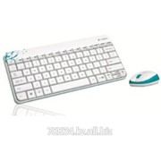 Клавиатура Keyboard and Mouse Logitech MK240 Wireless Usb EN/RU [920-005791] white фото