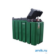 GIANTANK 3300 л, электронасос 230В - 80 л/мин, 6 м шланг, мех. счетчик K33, пистолет - автомат фото
