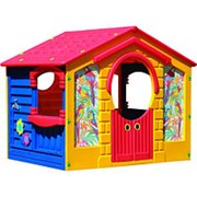Детский пластиковый домик “Коттедж“ Marian Plast 560 фото