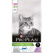 Purina Pro Plan Корм Purina Pro Plan для стерилизованных кошек старше 7 лет, с высоким содержанием индейки (3 фото