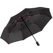 Зонт складной AOC Mini с цветными спицами, розовый фотография