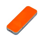USB-флешка на 16 Гб в стиле I-phone, прямоугольнй формы, оранжевый фото