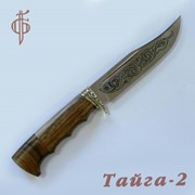 Нож Тайга-2 (95х18), орех. Арт. 8001 фото