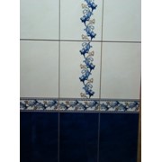Керамическая плитка Мрия синяя фотография