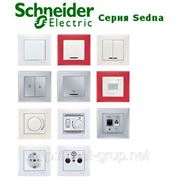 Розетки и выключатели Schneider Electric (Шнайдет электрик) серии Sedna (Седна) фото