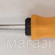 Отвертка крестовая ХК “Стандарт“, PH 5*100мм, двухкомп. желтая ручка, магнитный наконечник фото