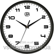 Часы настенные круглые черные Классика фотография