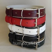 Ошейник для собак из натуральной кожи, премиум-класса фото