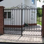 Ворота для дома в Одессе фото