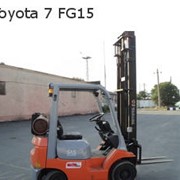 Погрузчики вилочные на газу Toyota 7 FG15 фото