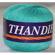Пряжа для ручного и машинного вязания THANDIE (Танди) голубая бирюза 10 фотография