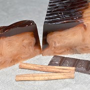 Мыло натуральное ручной работы "Шоколад и корица"