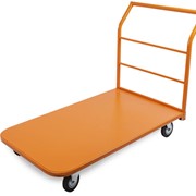 Тележка платформенная Tor ТП-4 750х1400 мм грузоподъемность 555 кг 200 мм фото