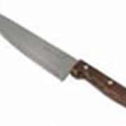 Нож шеф-повара 20 см с деревянной ручкой АМА фотография