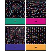 Тетрадь “БиДжи“ Эконом Color points (ассорти), А5, 48 листов клетка, офсет, 5714 фотография