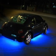 Автотюнинг: неоновая подсветка днища, неоновые лампы на автомобиль фото