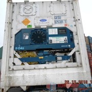 Высокий 40-ка футовый рефрижераторный контейнер, Carrier 2004 фото