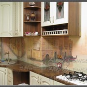 Скиналь, художественная роспись кухонного фартука фото