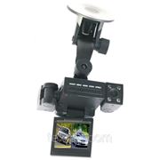 Видеорегистратор автомобильный с двумя камерами HD DVR H3000 фото