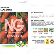 Морковь Талисман в профессиональной упаковке фотография