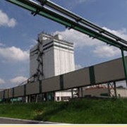 Строительство промышленных зданий из металлических каркасов - Силосный корпус из сборного ЖБ емкостью 18 тыс. тн. фотография