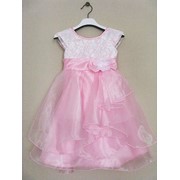 Детское платье нарядное, розовое, Jona Michelle, США, код: 2706