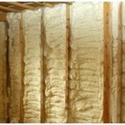Теплоизоляция (утепление) стен пенополиуретаном фотография