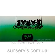 Дизайн-обогреватель “Кошки- Мышки“ (зеленая) фото